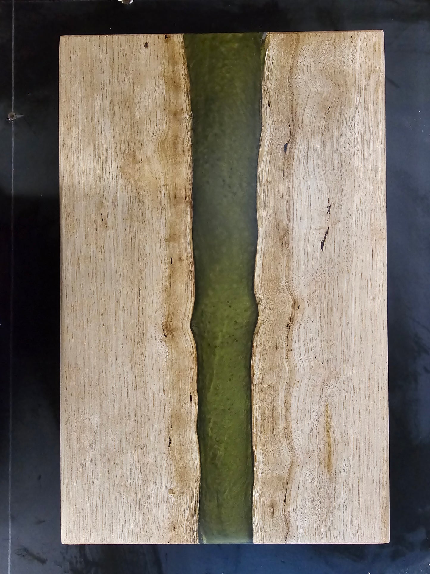 Olive green serving board
