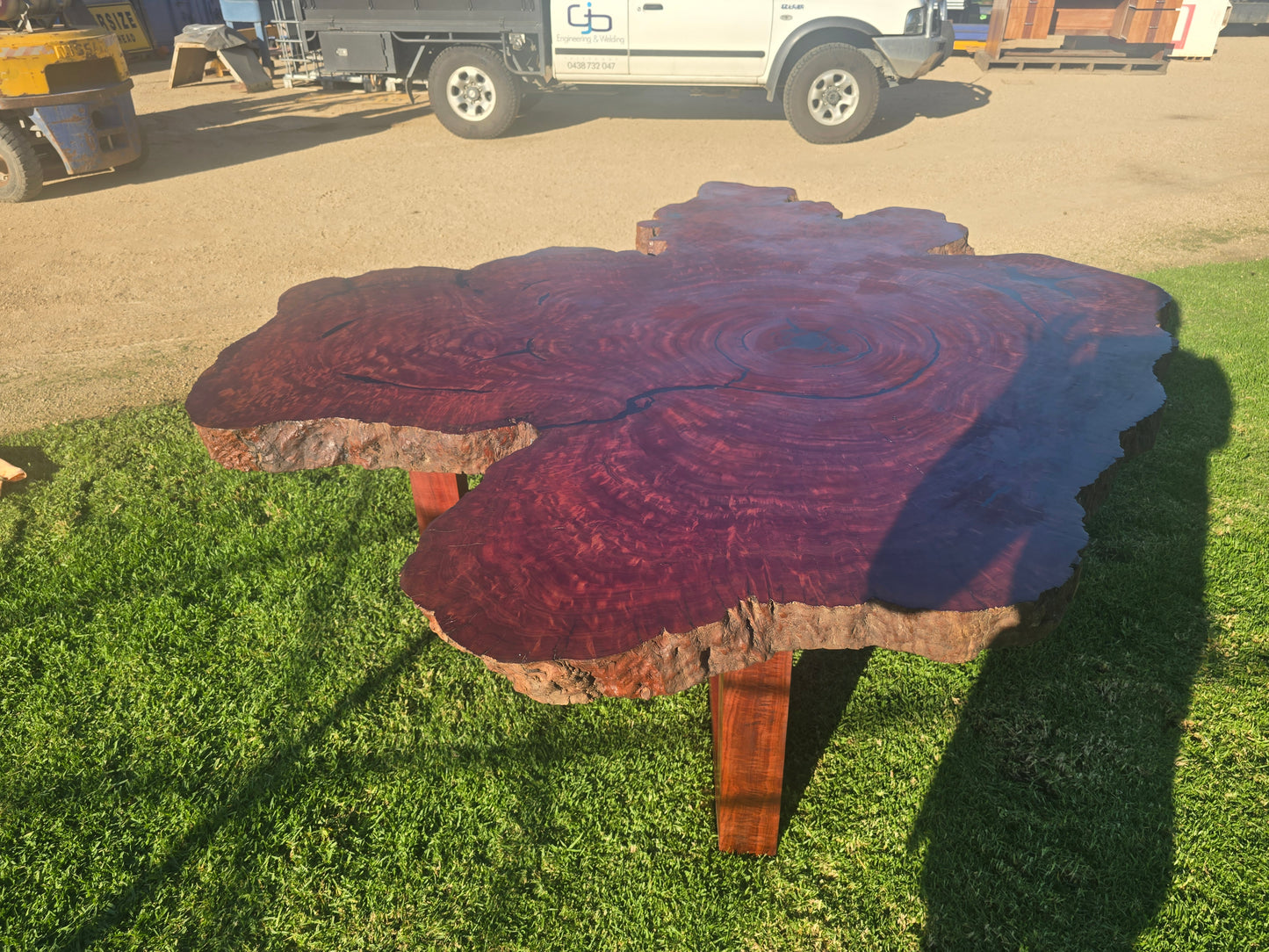 Redgum Dinning table