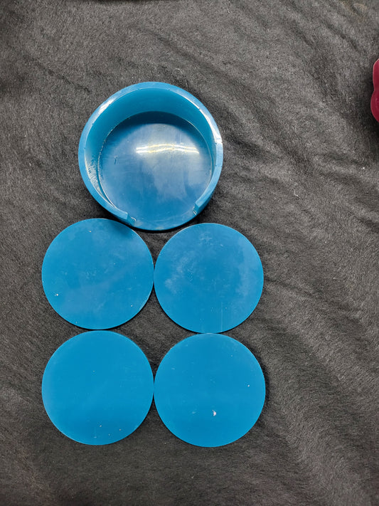 Teal Coaster Set