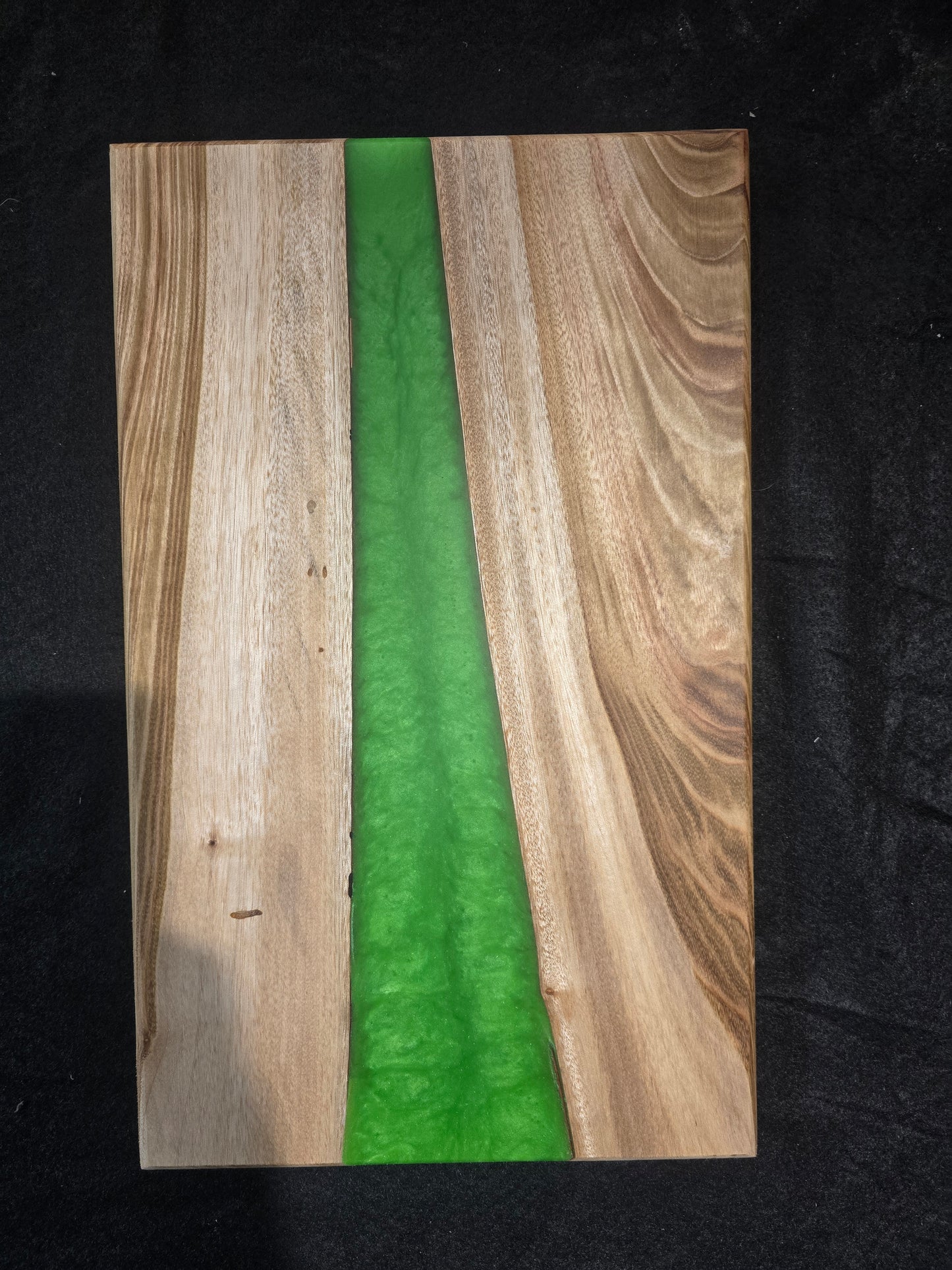 Lime green serving board