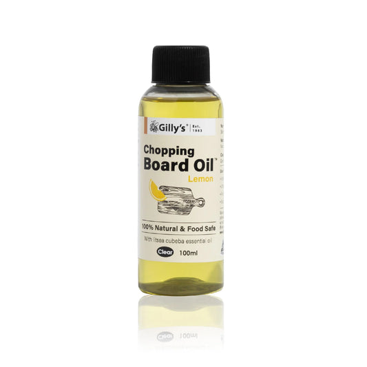 Gillys Chopping Board Oil 100Ml Lemon Sented