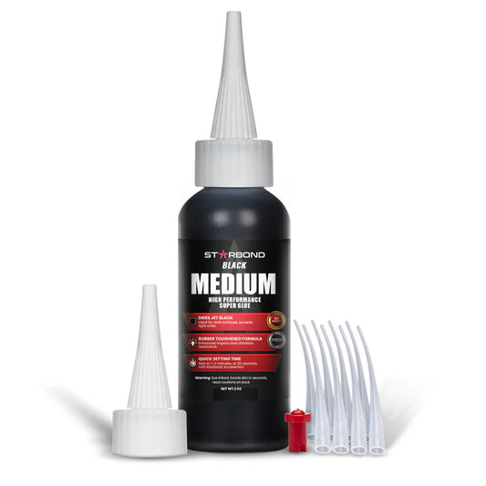 Black Medium CA Glue