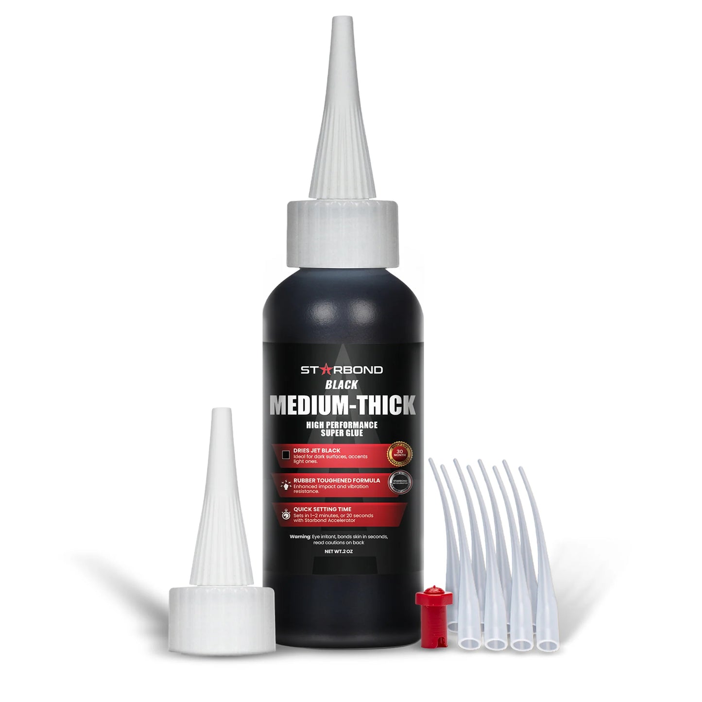 Black Medium-Thick CA Glue
